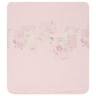 Girls Pink Baby Blanket, 1, hi-res